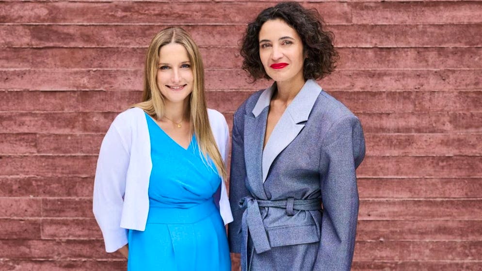 HANDOUT - Josephine Ballon (left) and Anna-Lena von Hodenberg. Photo: Sven Serkis/HateAid/dpa/Archive image - ATTENTION: For editorial use only in connection with current reporting and only with full attribution of the above credit
