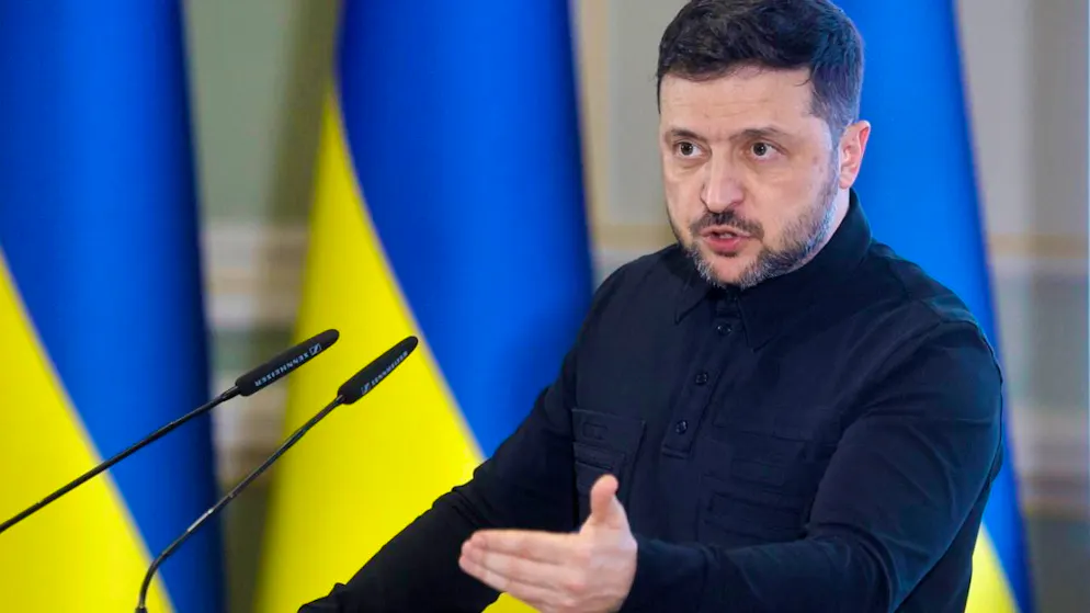 Il presidente ucraino Volodymyr Zelensky