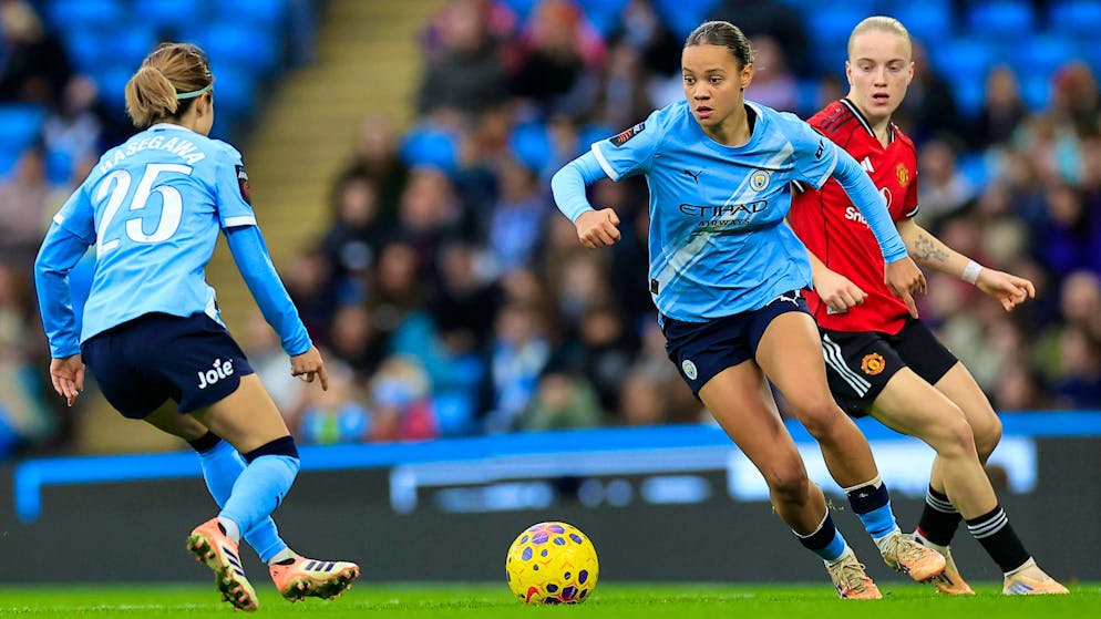 «Ich geniesse es». Iman Beney hat bei ManCity ihr Glück gefunden – nur Haaland kriegt sie kaum zu sehen