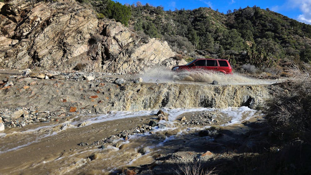 Mudslides and debris avalanches. Storms claim at least three lives in California