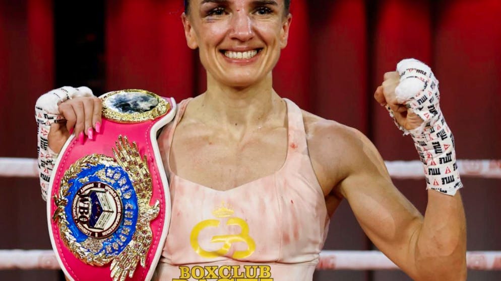 Erste Schweizerin mit einem WM-Gürtel eines der grossen internationalen Boxverbände: Gabriela Timar