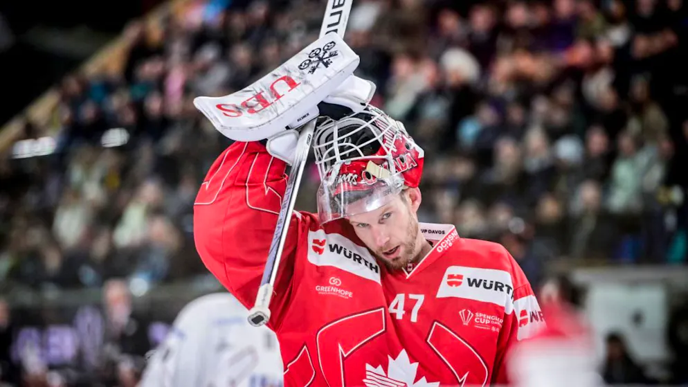 Harte Arbeit am Ende belohnt: der kanadische Goalie James Reimer