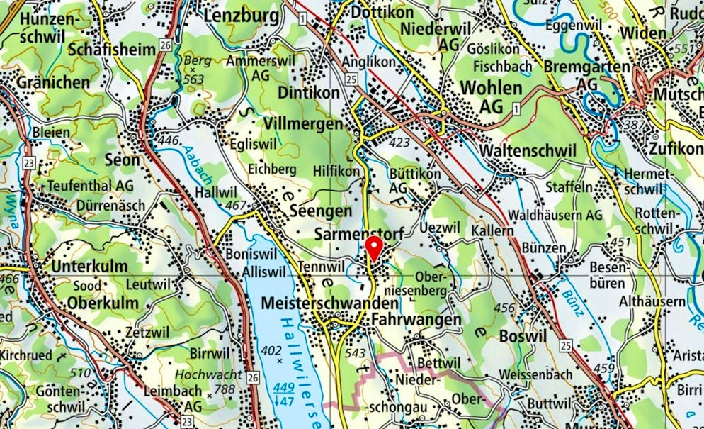 Sarmenstorf is in the canton of Aargau.