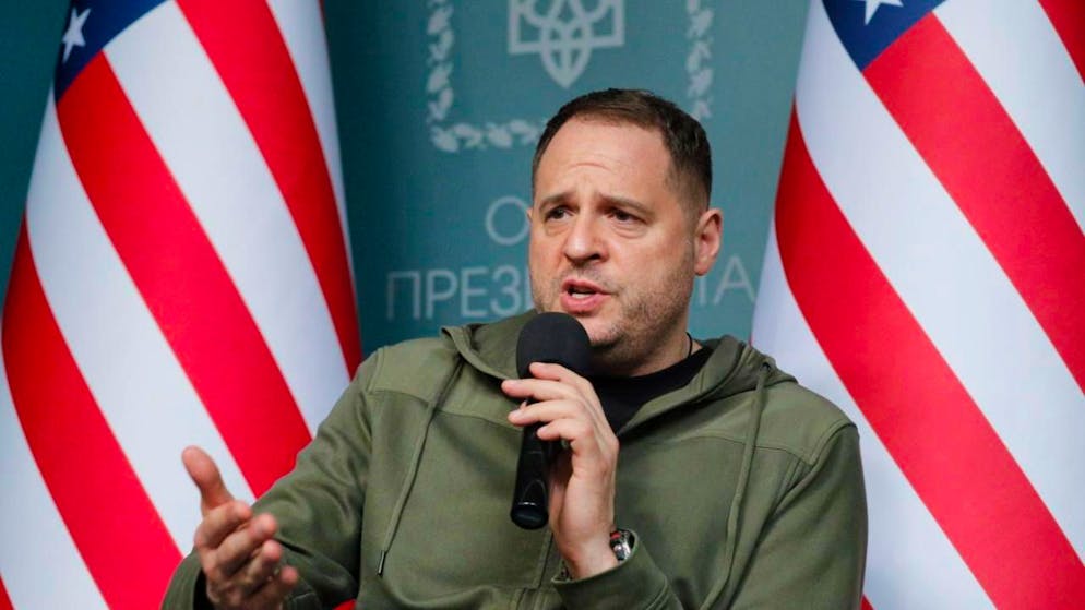 Andrii Iermak, chef de cabinet et bras droit du président Zelensky, avait démissionné fin novembre après la perquisition de son logement par l'agence anti-corruption (archives).