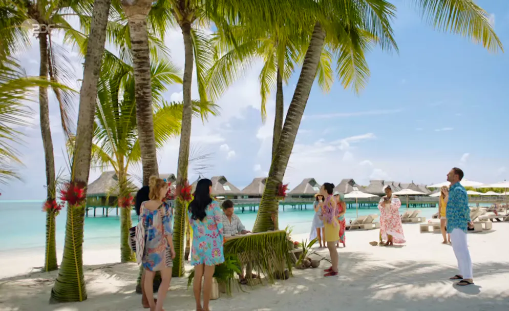 «Traumschiff» auf Bora Bora 2025. Das Konzert am Strand begeistert. 