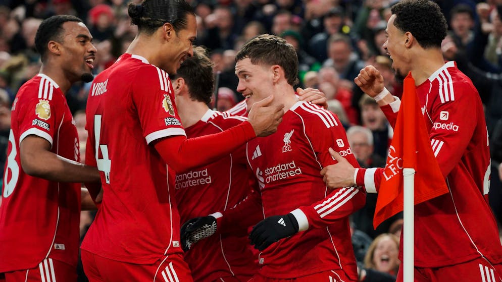 Premier League. Wirtz débloque enfin son compteur, les Reds enchaînent