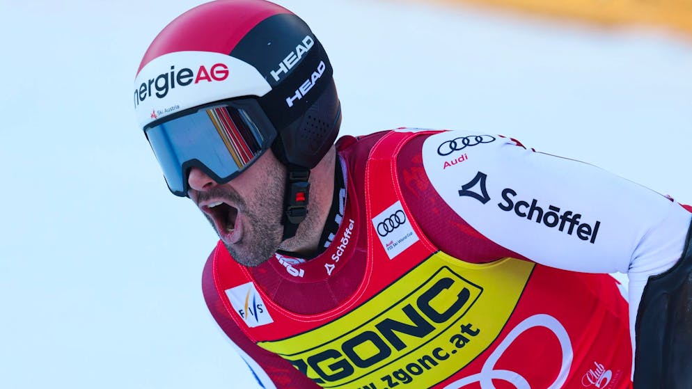 Scheidet im Super-G in Livigno mit bester Zwischenzeit aus: Vincent Kriechmayr.