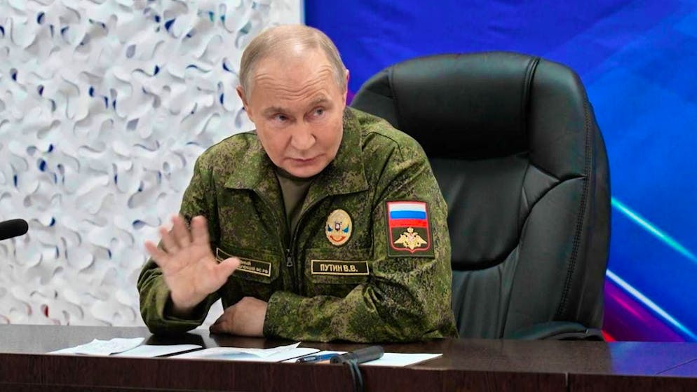 HANDOUT - Russian President Vladimir Putin. Photo: Uncredited/Russian Presidential Press Service/AP/dpa/Archive image - ATTENTION: For editorial use only in connection with current reporting and only with full attribution to the above credit