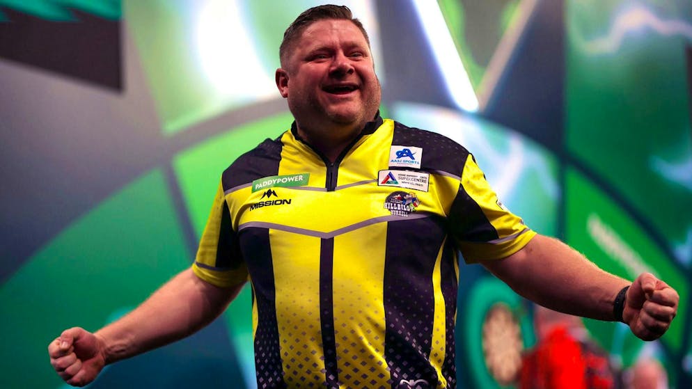 James Hurrell surprisingly reaches the last 16 at the World Darts Championship in London.