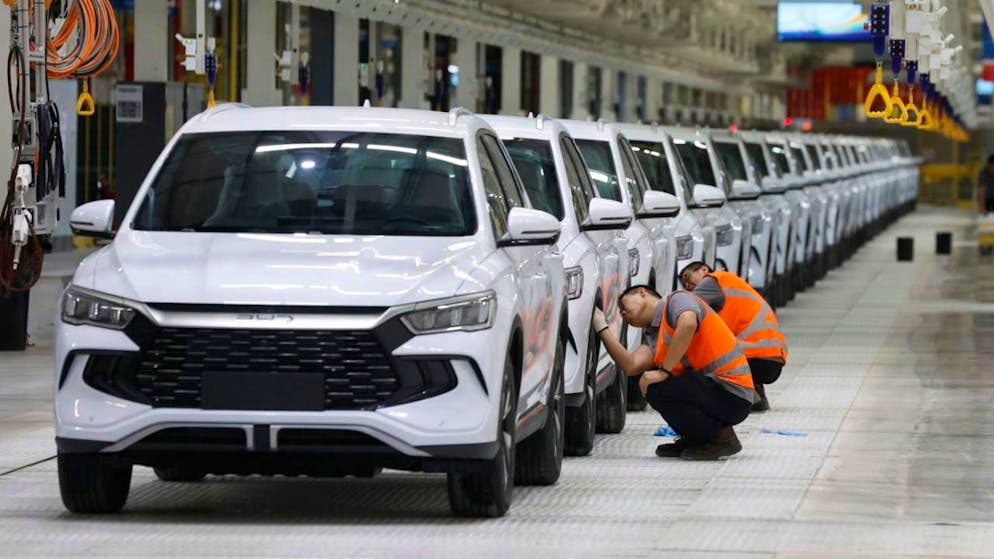 Le chinois BYD a pris une telle avance qu'il paraît quasiment impossible que Tesla ait pu combler l'écart. (archives)