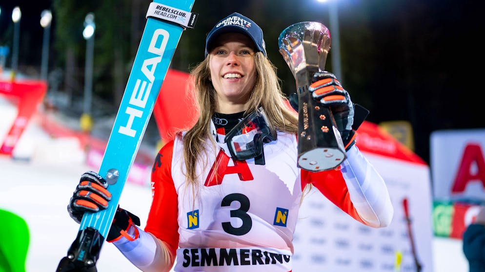 «Ça fonctionne bien en ce moment». Sans Lara Gut-Behrami, Camille Rast reprend le flambeau avec éclat