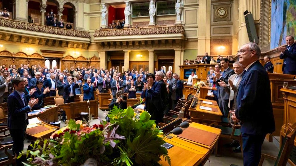 Transparency in the Swiss parliament is stagnating, according to a new report. (archive image)