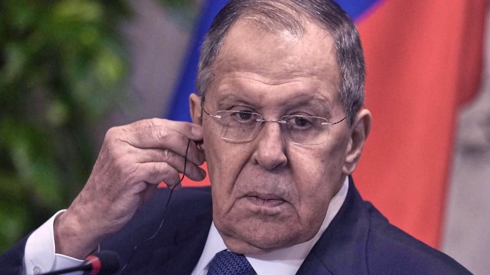 Il ministro degli esteri russo Sergiei Lavrov