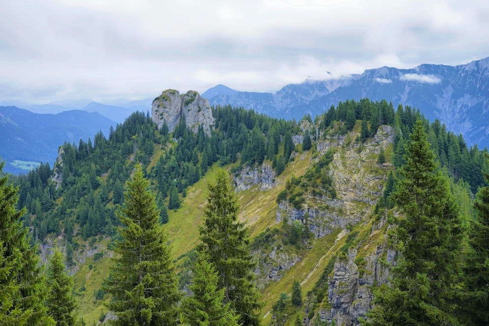 A tragic accident occurred in the Ammergau Alps. (symbolic image)
