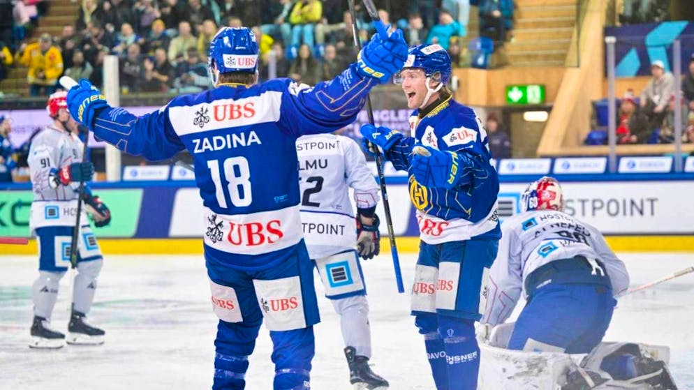 Filip Zadina gave the HCD an early lead against Helsinki