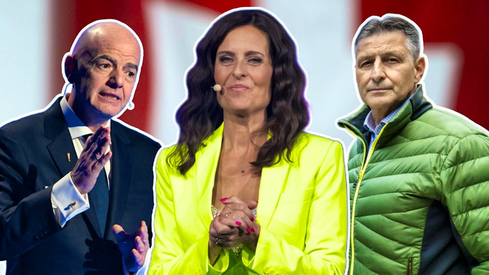 FIFA President Gianni Infantino, ESC presenter Sandra Studer and Matthias Bellwald, mayor of Blatten, attracted attention beyond Switzerland's borders this year.