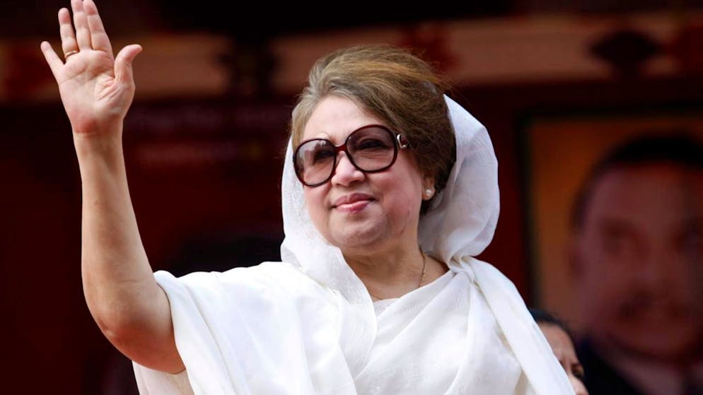 Khaleda Zia era la favorita per le prossime elezioni.