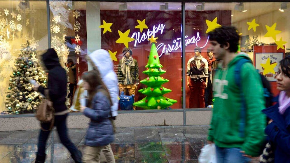Certains commerçants suisses ont enregistré une solide croissance des ventes durant les fêtes. (archive)