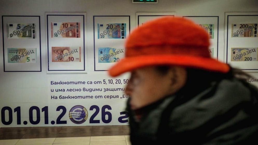 Bulgarien wird per 1. Januar 2026 Mitglied der Eurozone und damit von der Landeswährung Lew auf den Euro umstellen. (Archivbild)