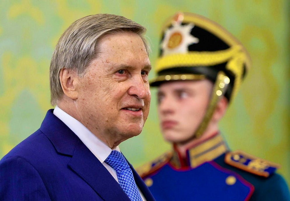 Putin's foreign policy advisor, Yuri Ushakov. (archive picture)