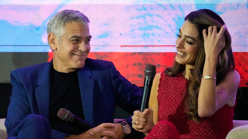 George Clooney e sua moglie Amal hanno trovato la felicità in Francia.