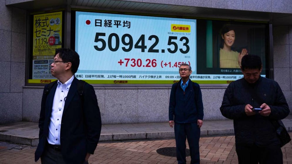 Asie. Les Bourses ont flambé, aidées par le boom de l'IA