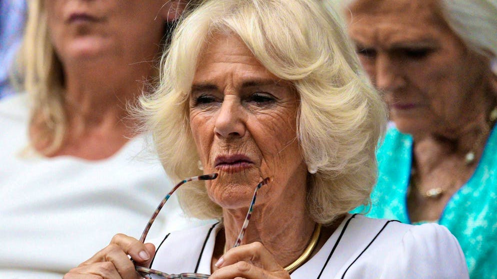 Queen Camilla was attacked as a teenager. (archive picture)