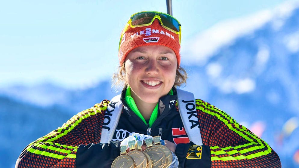 The death of Laura Dahlmeier moved many people in 2025. (archive picture)