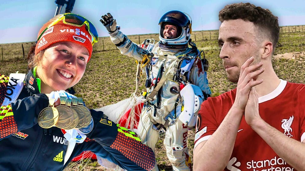 Collage of athletes who died in 2025