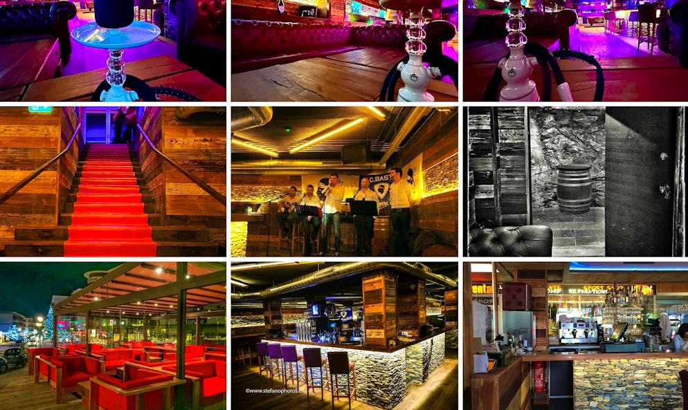 Pictures of Le Constellation bar on Tripadvisor: The establishment is located in the basement. The picture in the middle left shows the stairs to the exit.