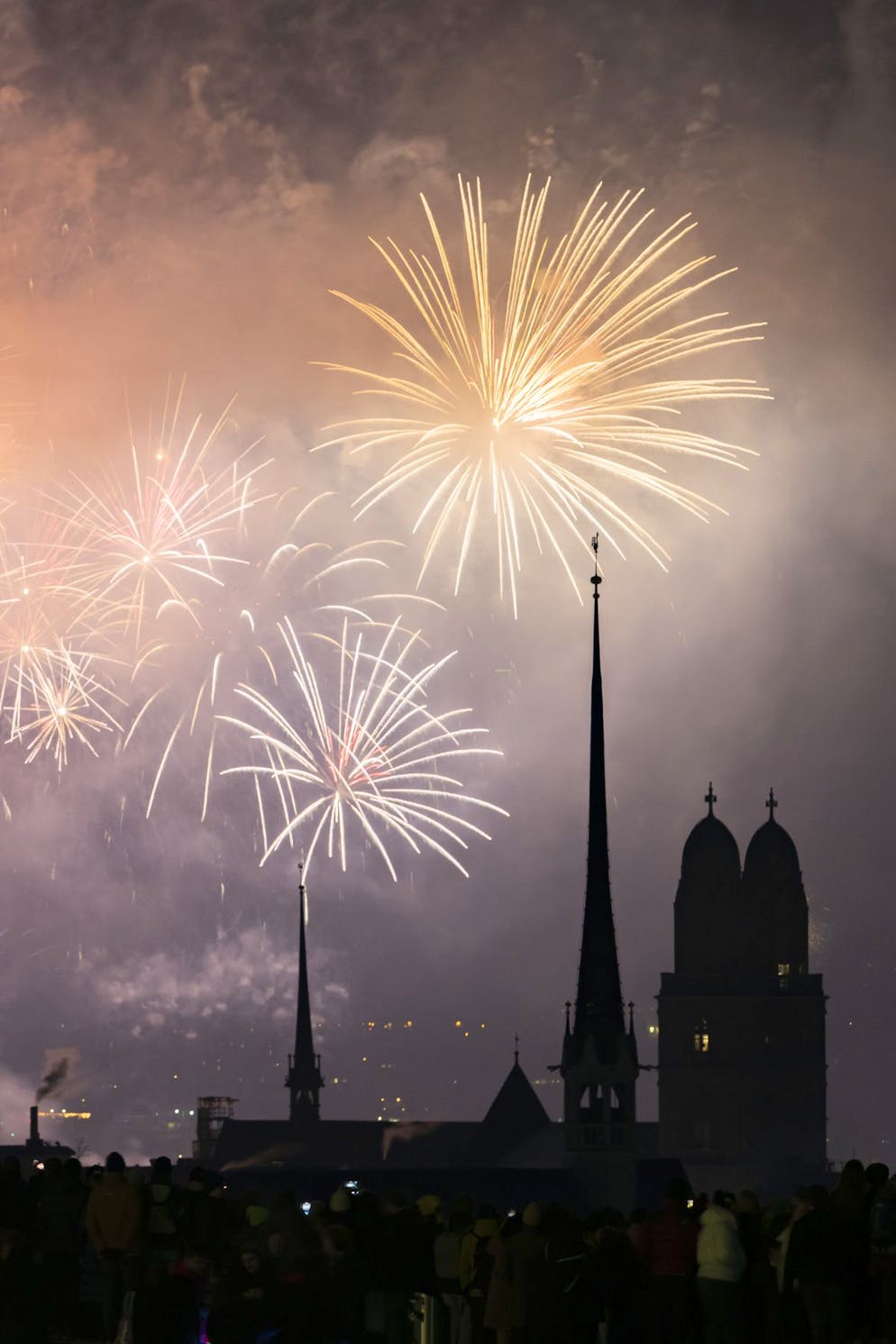 Silvester-Feuerwerk 2026 in Zürich