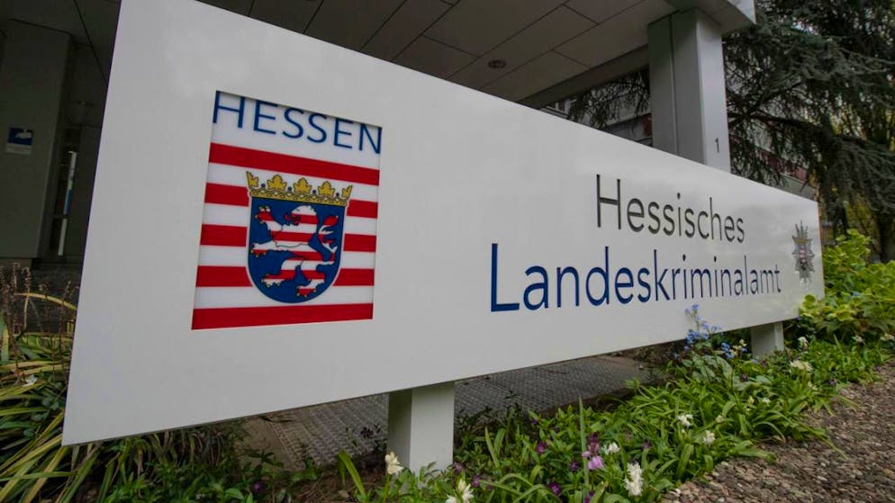 Die Zentrale des Hessischen Landeskriminalamtes (LKA) in Wiesbaden