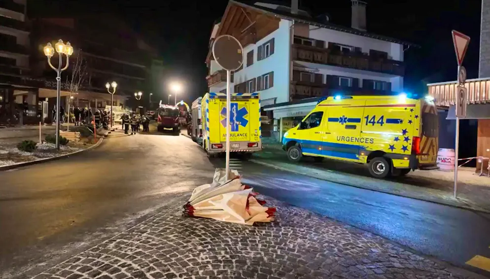 Hospitals are under pressure after the accident in Crans-Montana.