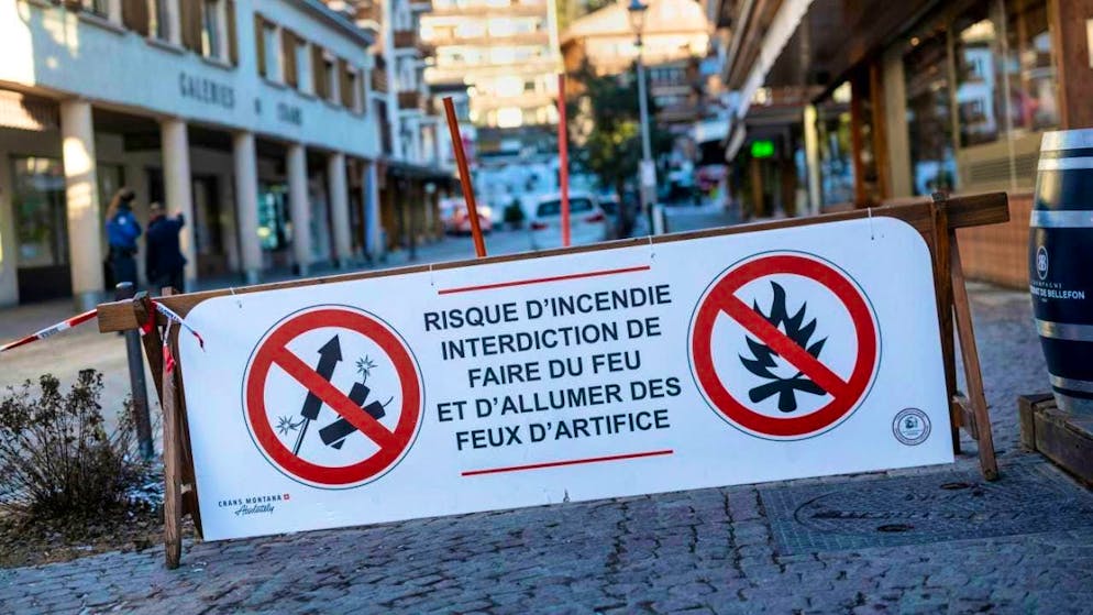 The area around the affected bar is cordoned off.