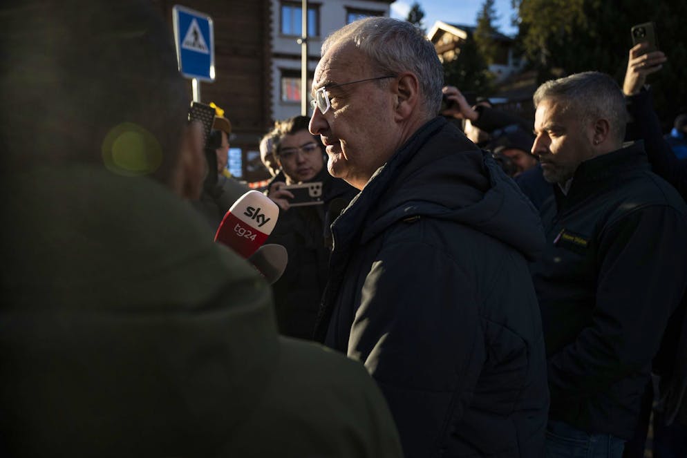 Guy Parmelin im Wallis. 