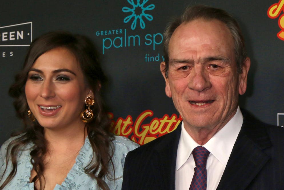Tommy Lee Jones et sa fille Victoria.