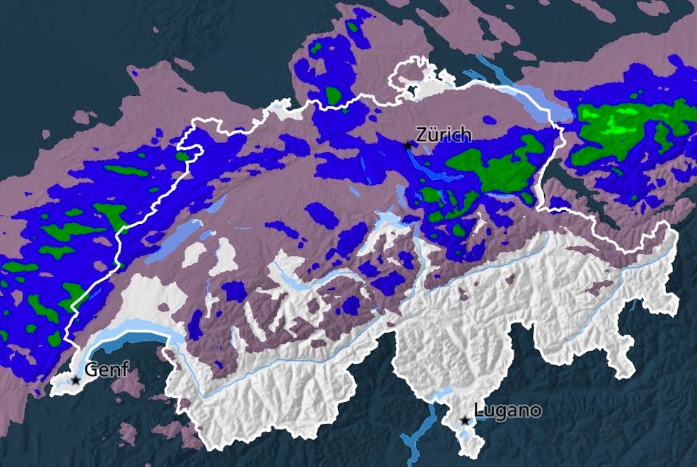 Snow is on the way from Friday evening. 