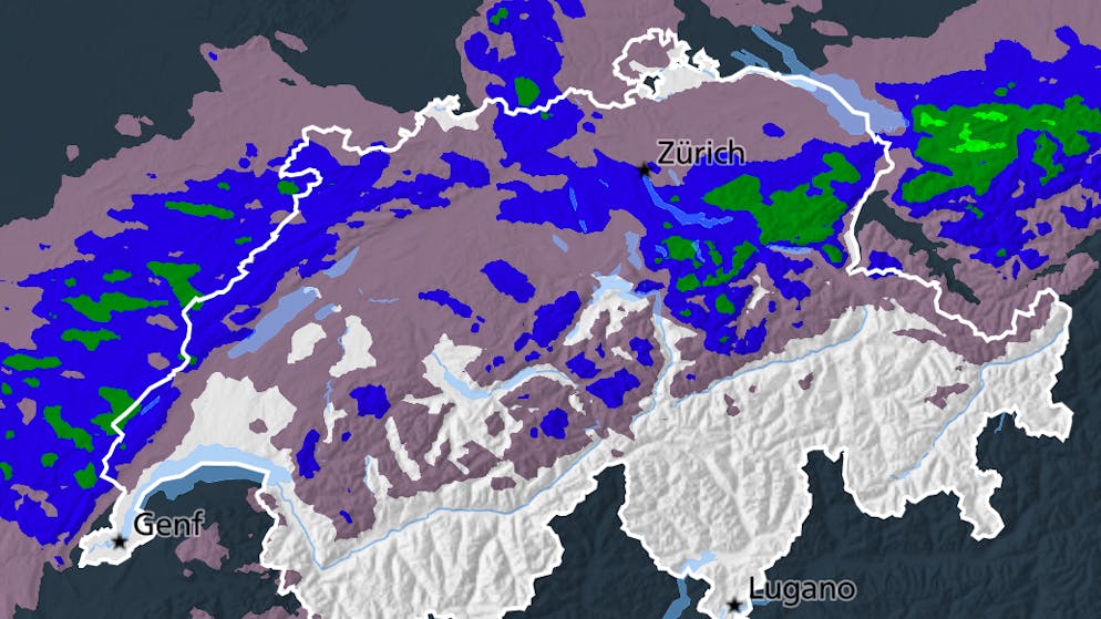 Winter is back. Snow wave rolling in - it could turn white as early as today