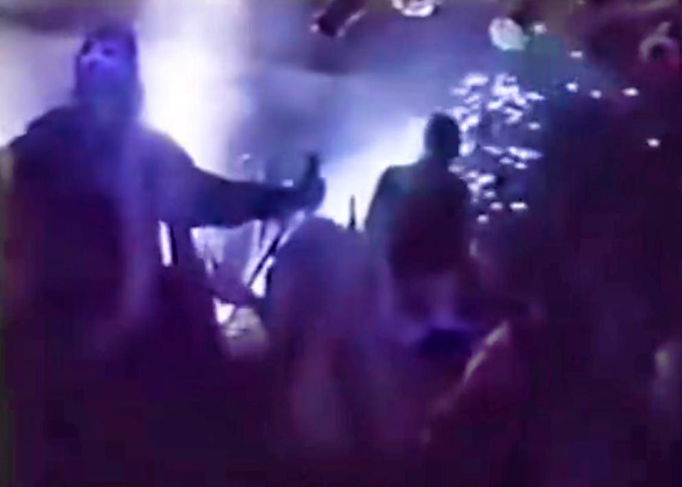 Over 100 people lost their lives in the fire at "The Station" club. 