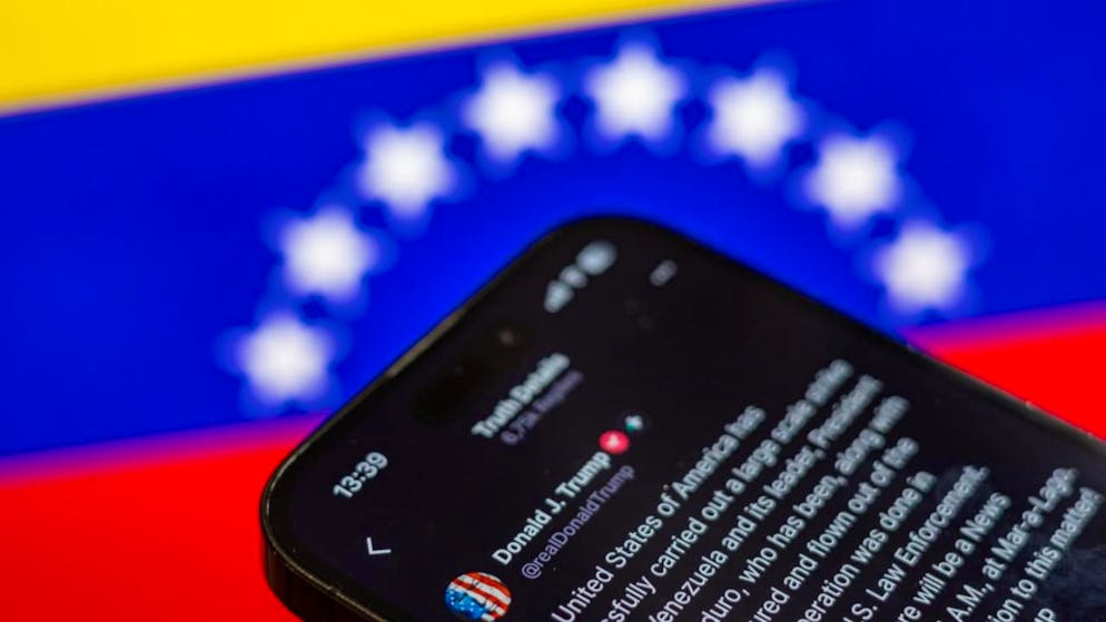 Il presidente Usa Donald Trump ha postato sul suo social Media la cattura di Nicolas Maduro