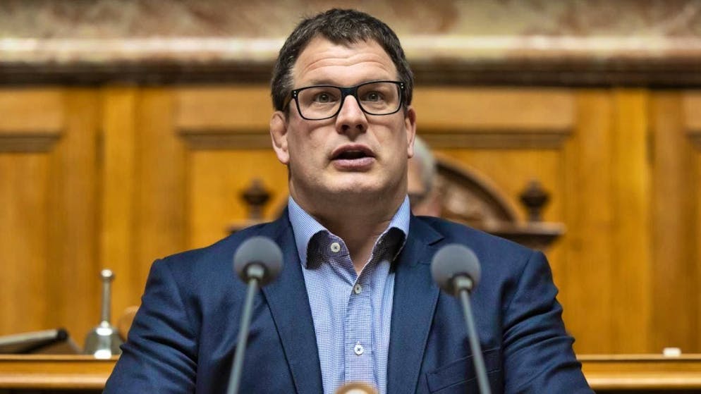 Thurgau SVP National Councillor Manuel Strupler is leading his party's election campaign. (archive picture)