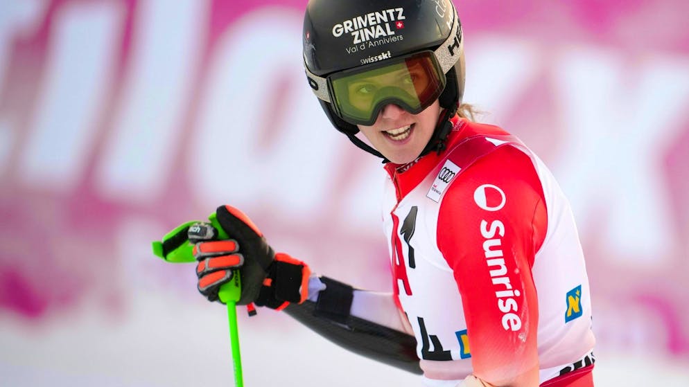 Géant de Kranjska Gora. Impériale, Rast en pole après la première manche en Slovénie