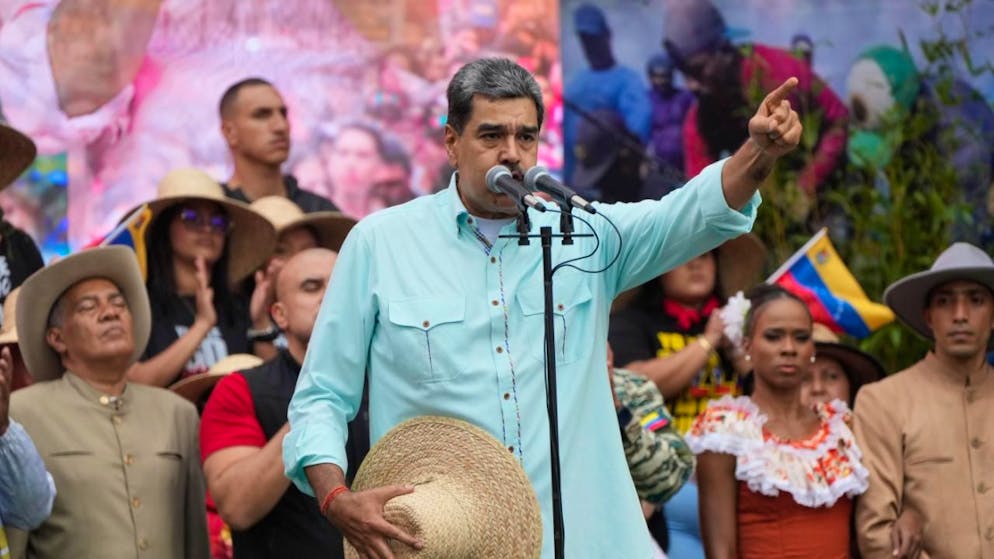 Le président américain Donald Trump a affirmé que les jours de son homologue vénézuélien Nicolas Maduro étaient "comptés" (archives).