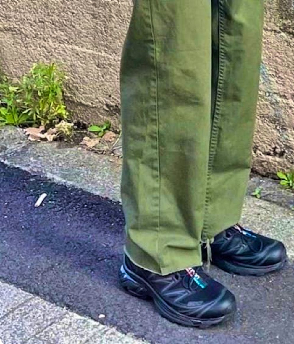 Typical gorpcore and trail models are shoes from the Salomon brand. They were already very popular in 2025.