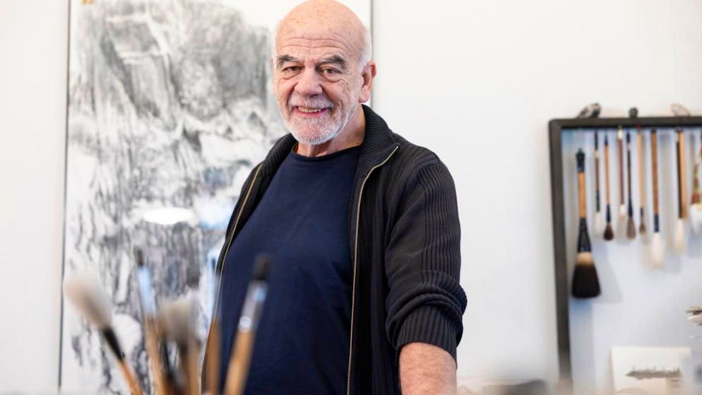 Les paysages fugitifs de Martial Leiter, illustrateur et dessinateur de presse, sont à découvrir dès le 10 janvier et pour un mois à la galerie Richterbuxtorf à Lausanne.