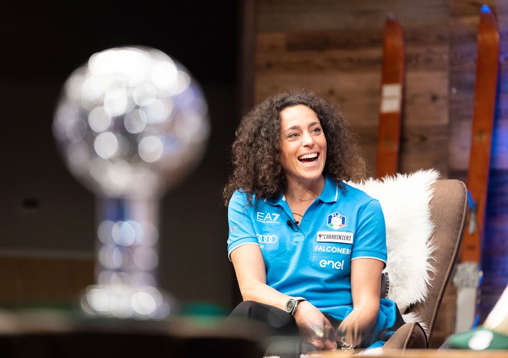 Federica Brignone reprend l’entraînement avec l’équipe d’Italie.