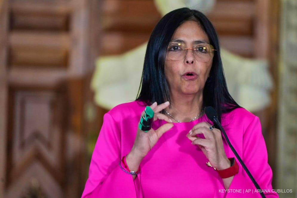 Nach der gewaltsamen Entmachtung Maduros übernahm Vizepräsidentin Delcy Rodríguez auf Anordnung des Obersten Gerichtshofes geschäftsführend das Präsidentenamt bis zu Neuwahlen. (Archiv)