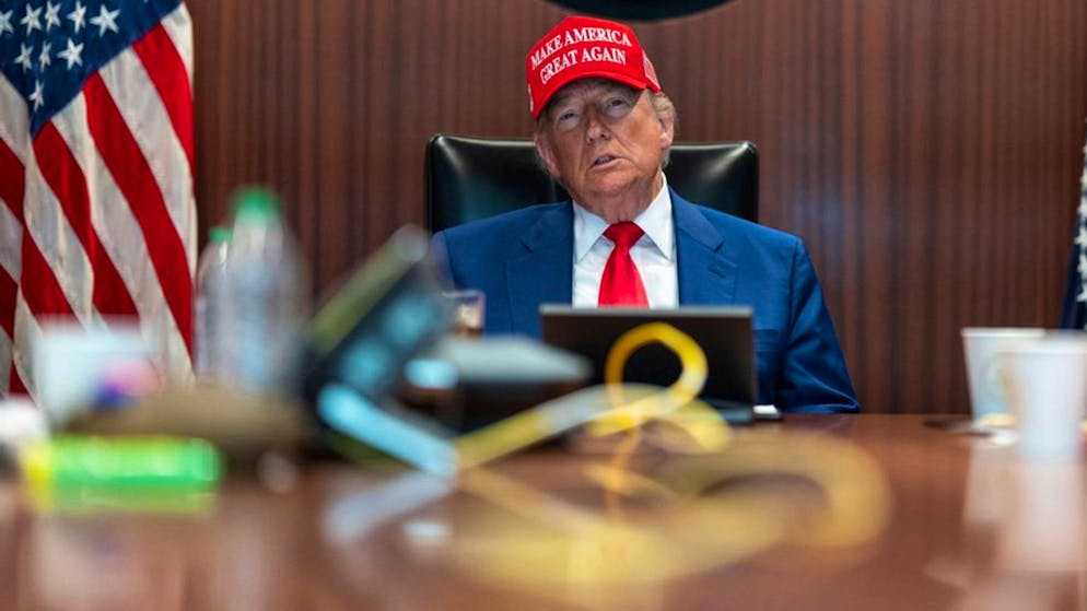 Falschaussagen und Statements. Donald Trump hat der «New York Times» ein Interview gegeben – das ist dabei passiert