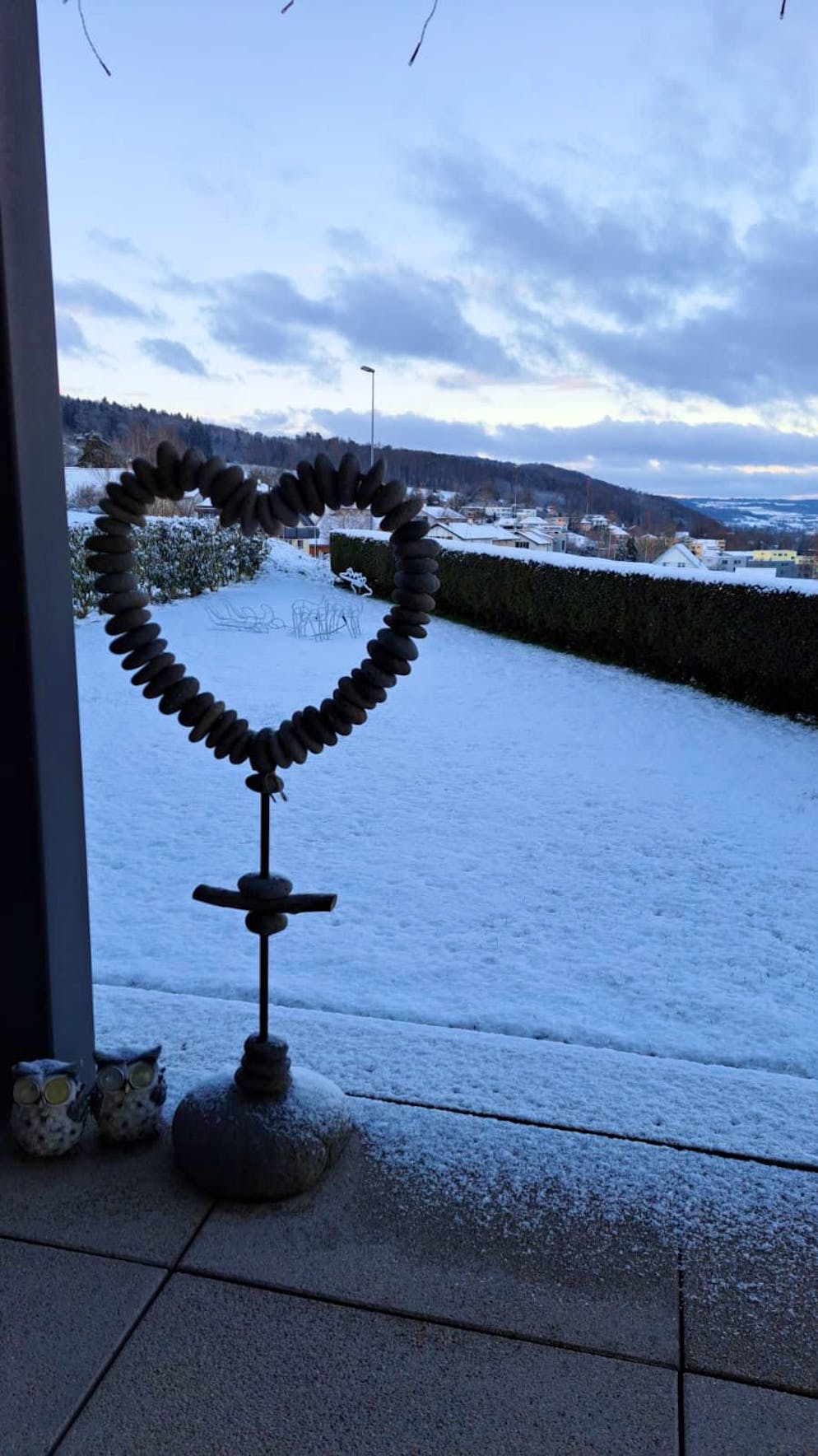 Schneefotos 2026. Schöne Winterlandschaft in Steckborn TG. 