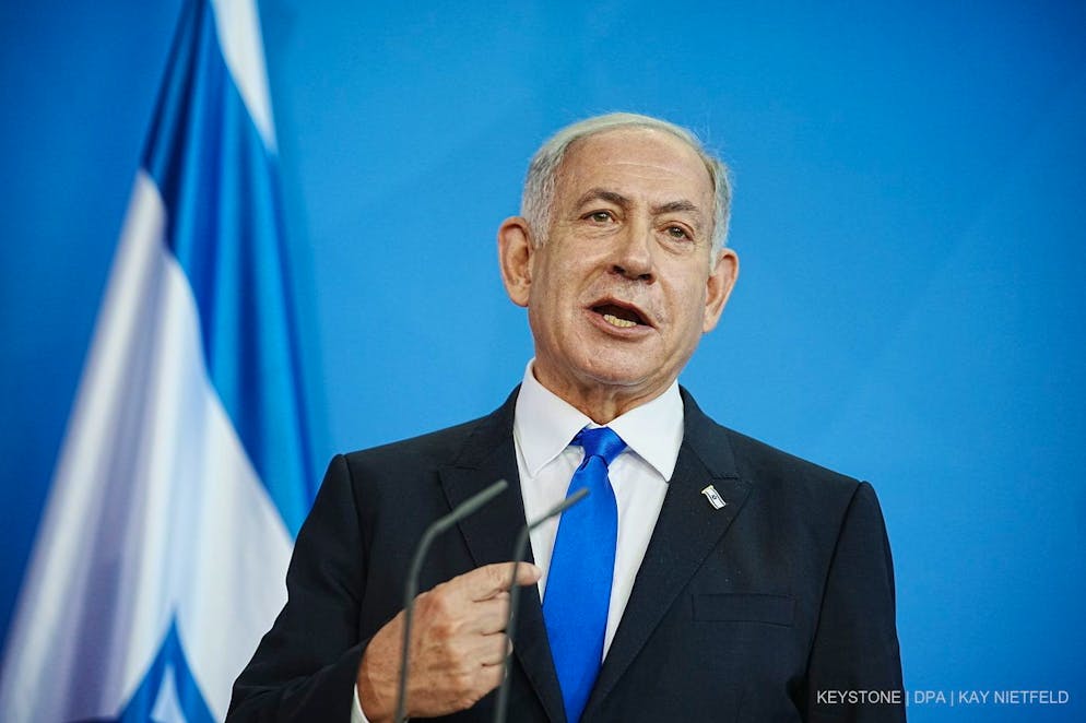 «Wir identifizieren uns mit dem Kampf des iranischen Volkes und mit seinen Bestrebungen nach Freiheit, Unabhängigkeit und Gerechtigkeit», sagte Netanjahu nach Angaben seines Büros zu Beginn der wöchentlichen Kabinettssitzung in Jerusalem. (Archiv)